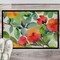 Edge Collections - 18" x 27" - Multicolor - Connecticut Mountain Laurels Watercolor Doormat Indoor Outdoor Rug Non Slip Washable - 1 Piece